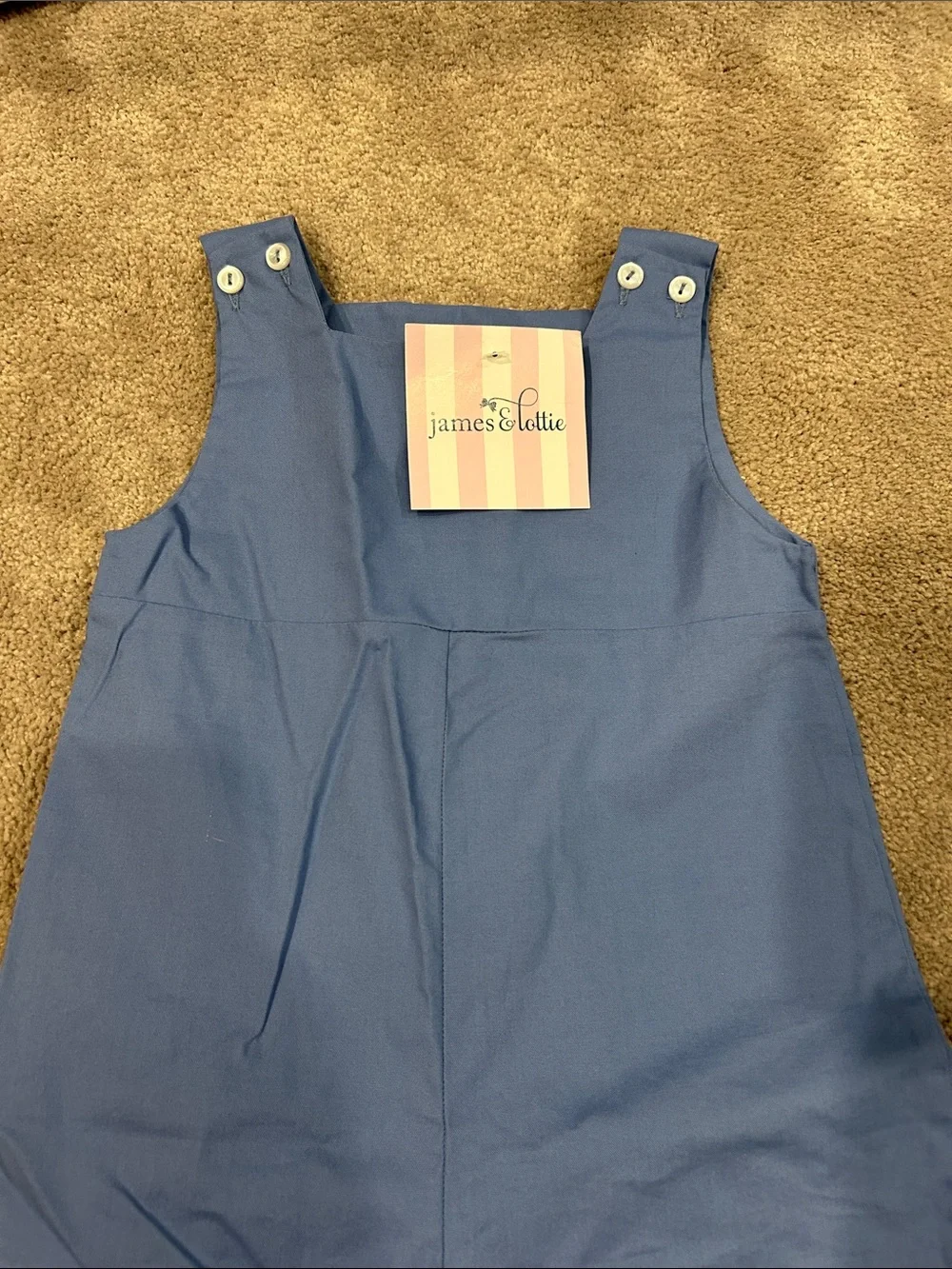 Blue Toddler Overalls